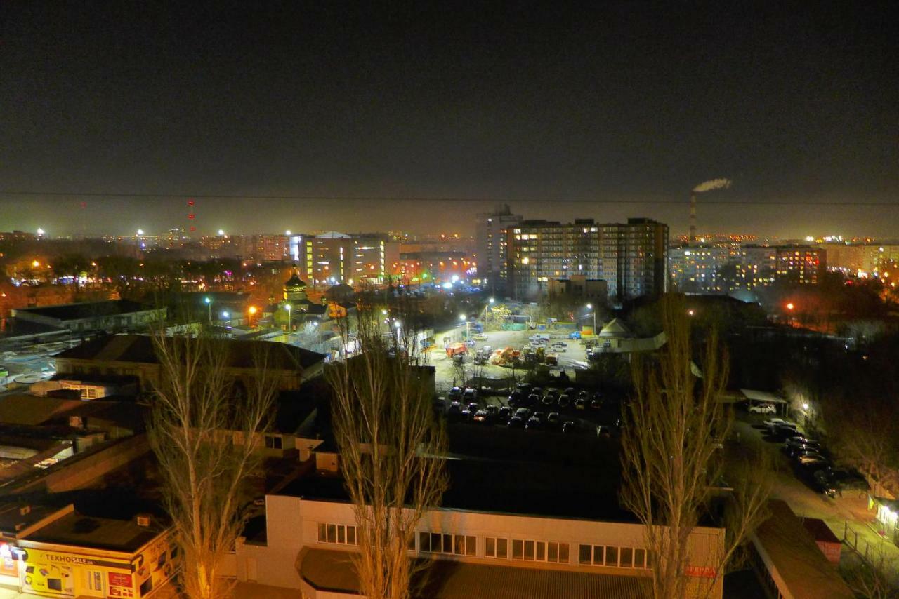 Апартаменты с панорамным видом на город Запорожье Экстерьер фото